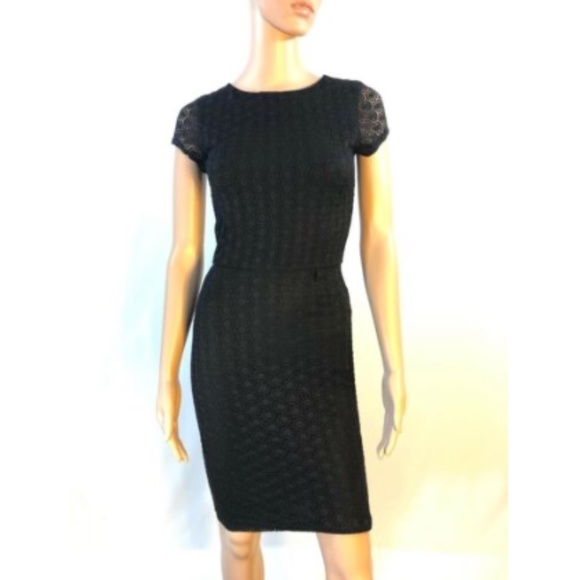 Love Ady Dresses & Skirts - Love Ady Women’s Dress Pencil Stretch Black Zip S